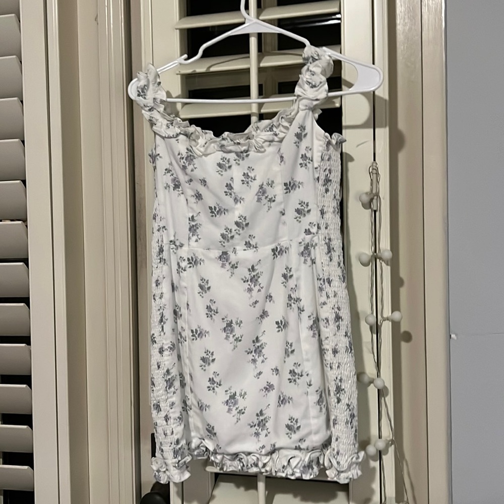 Floral mini dress